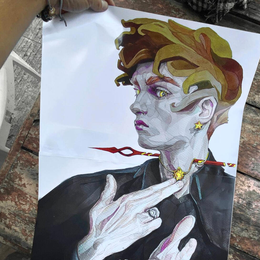 Watercolor A3 from 35000₽